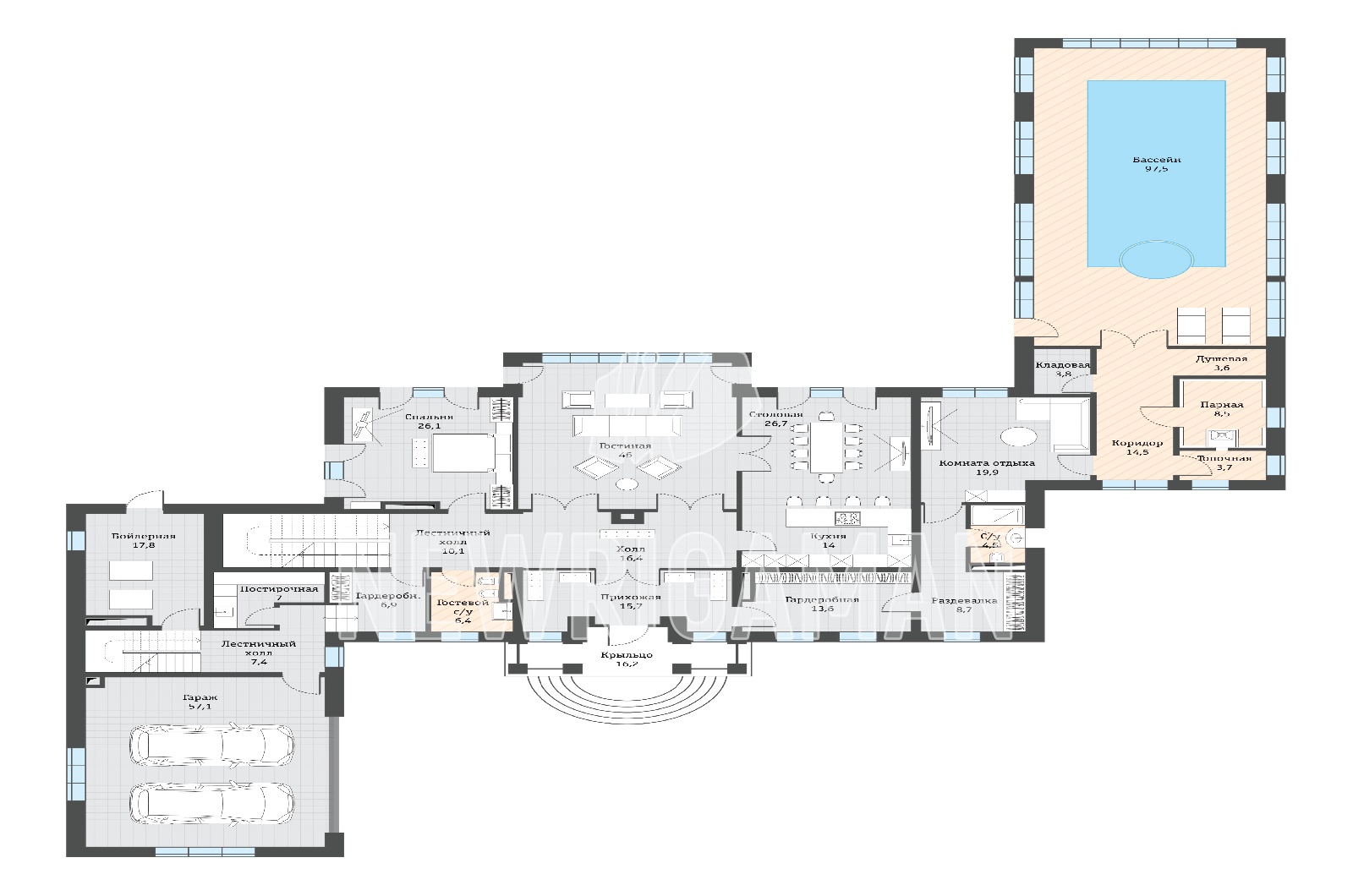 Планировка лота