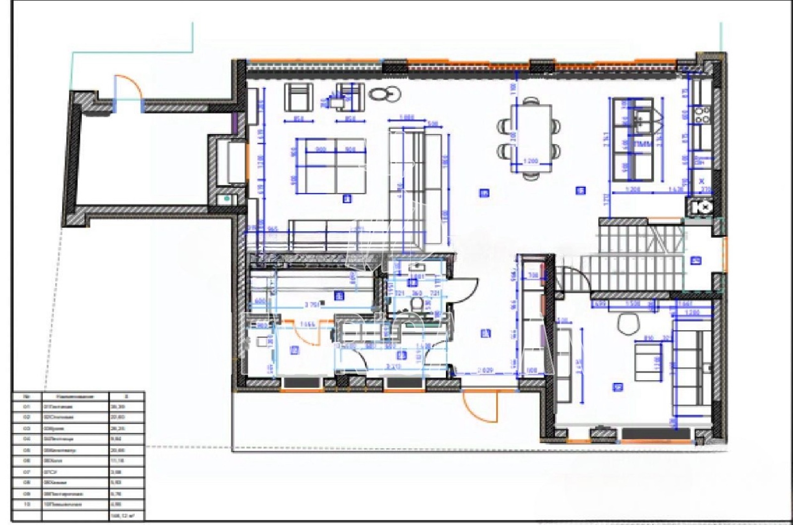 Планировка лота