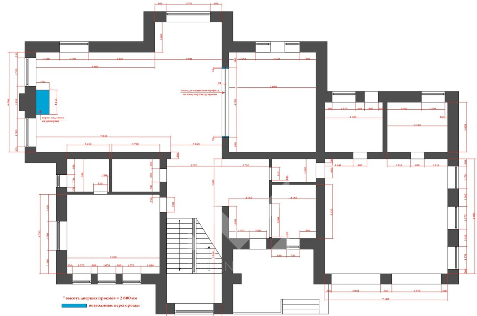 План помещения