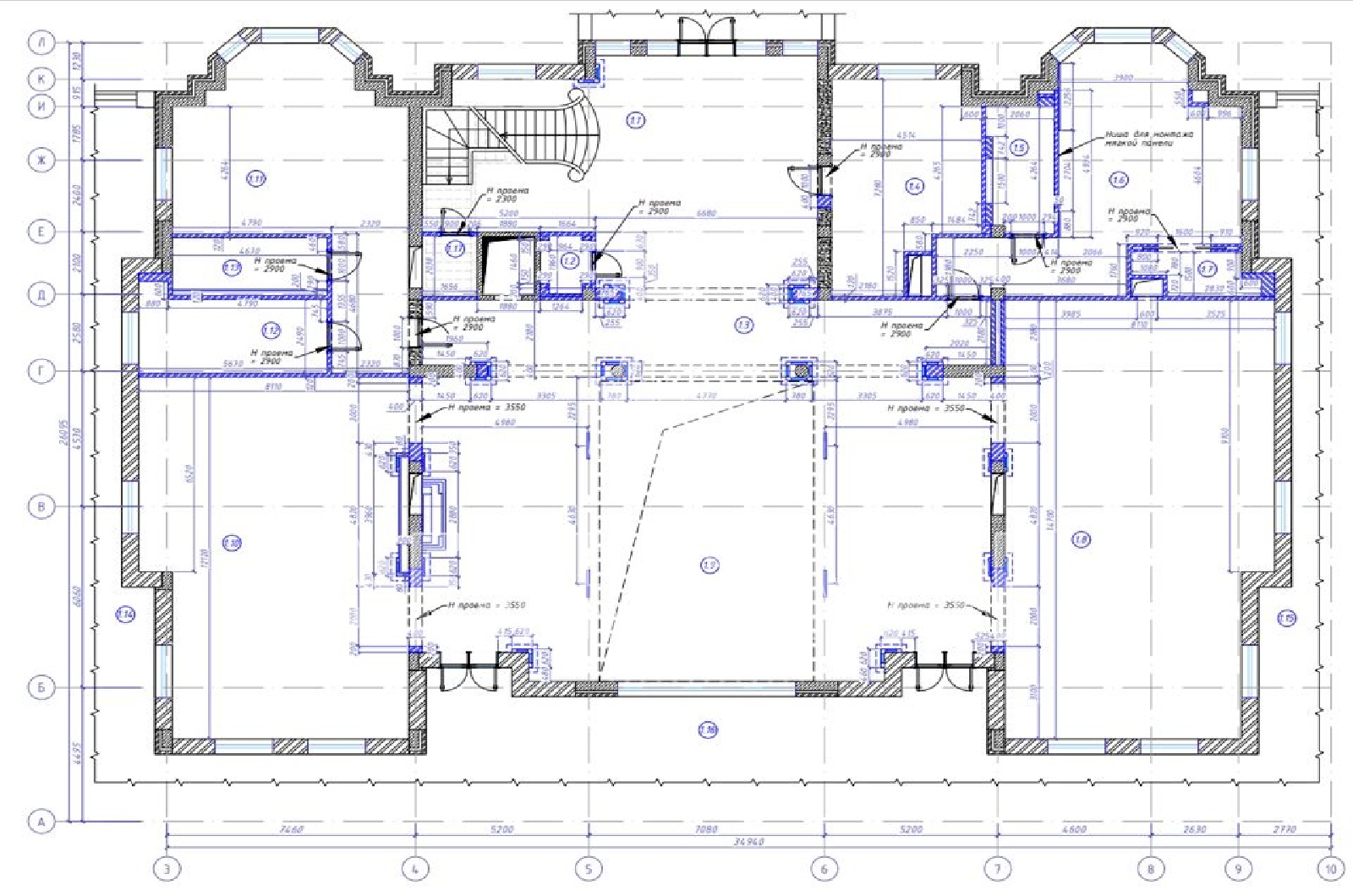 Планировка лота