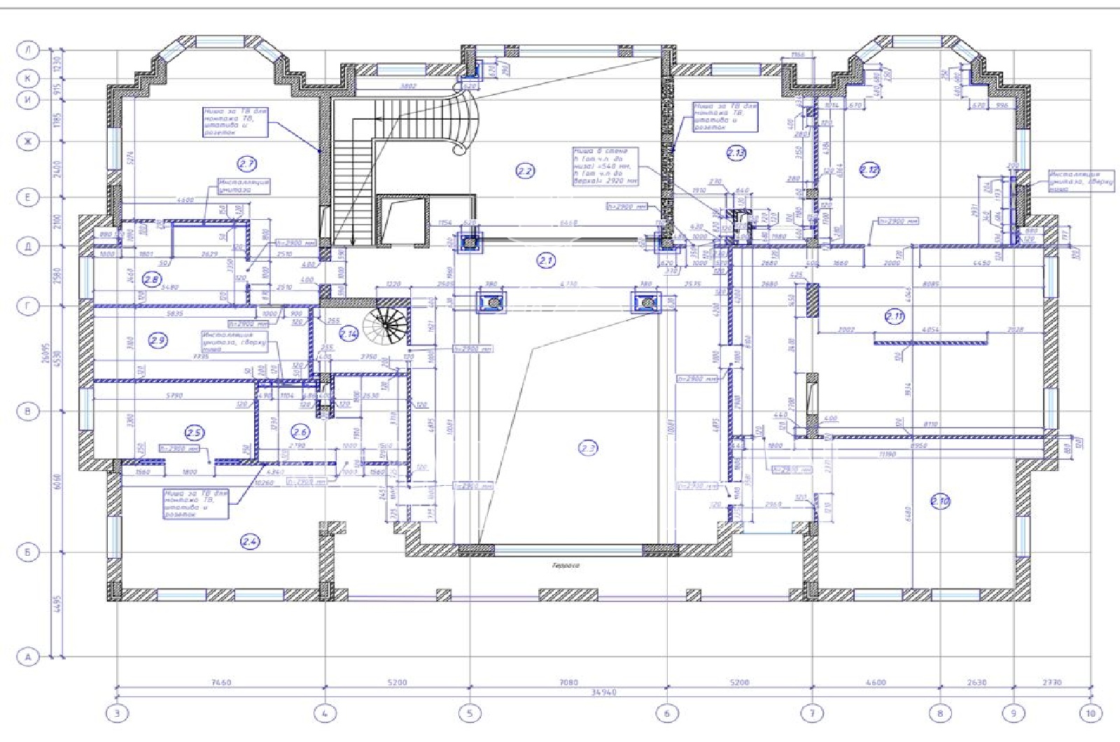 Планировка лота