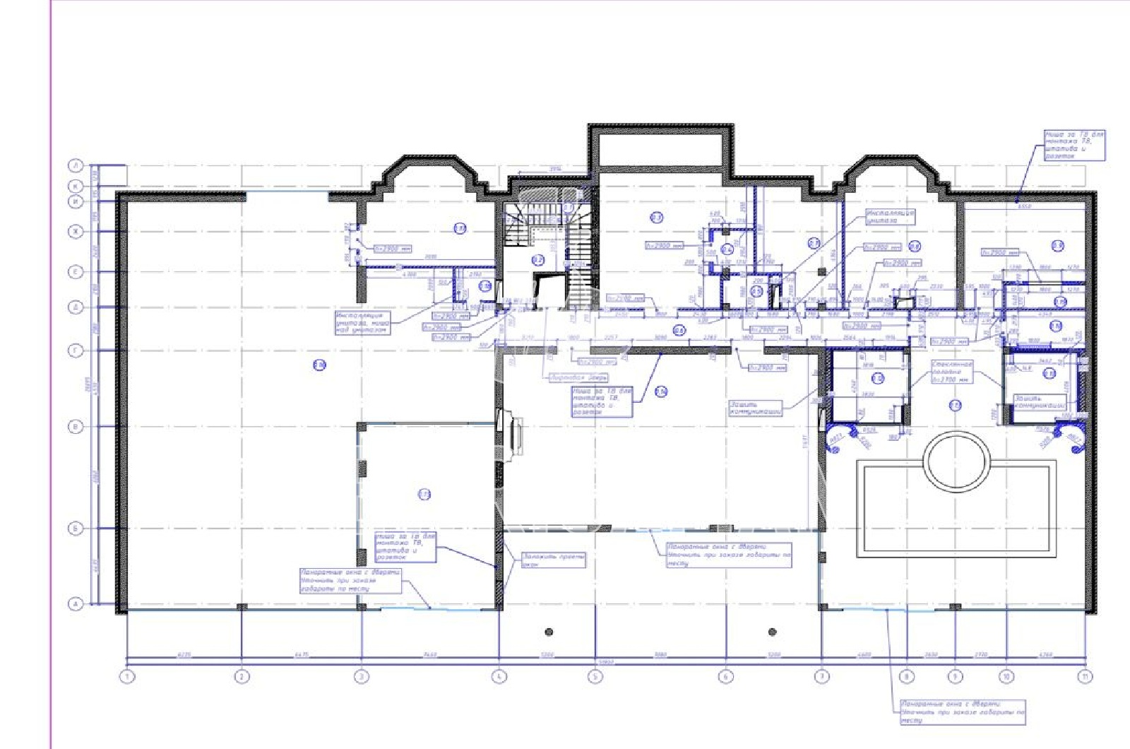 Планировка лота