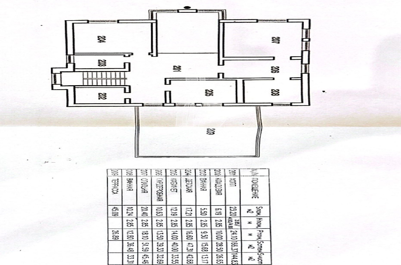 Планировка лота