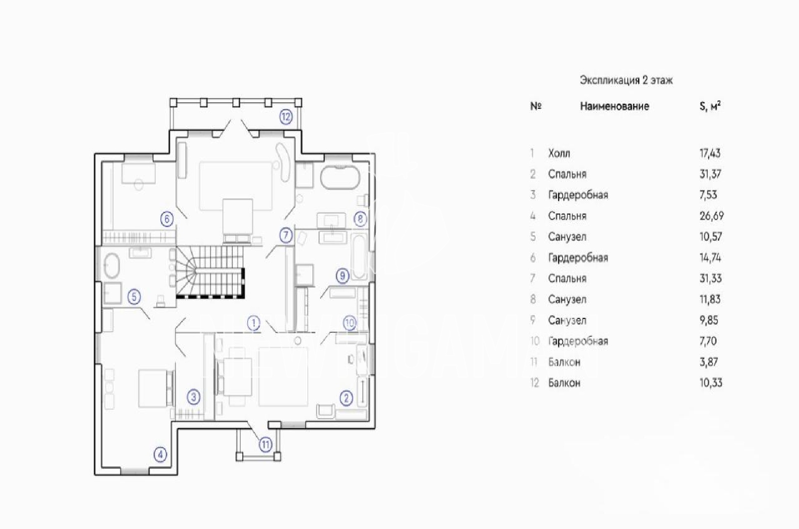 Планировка лота