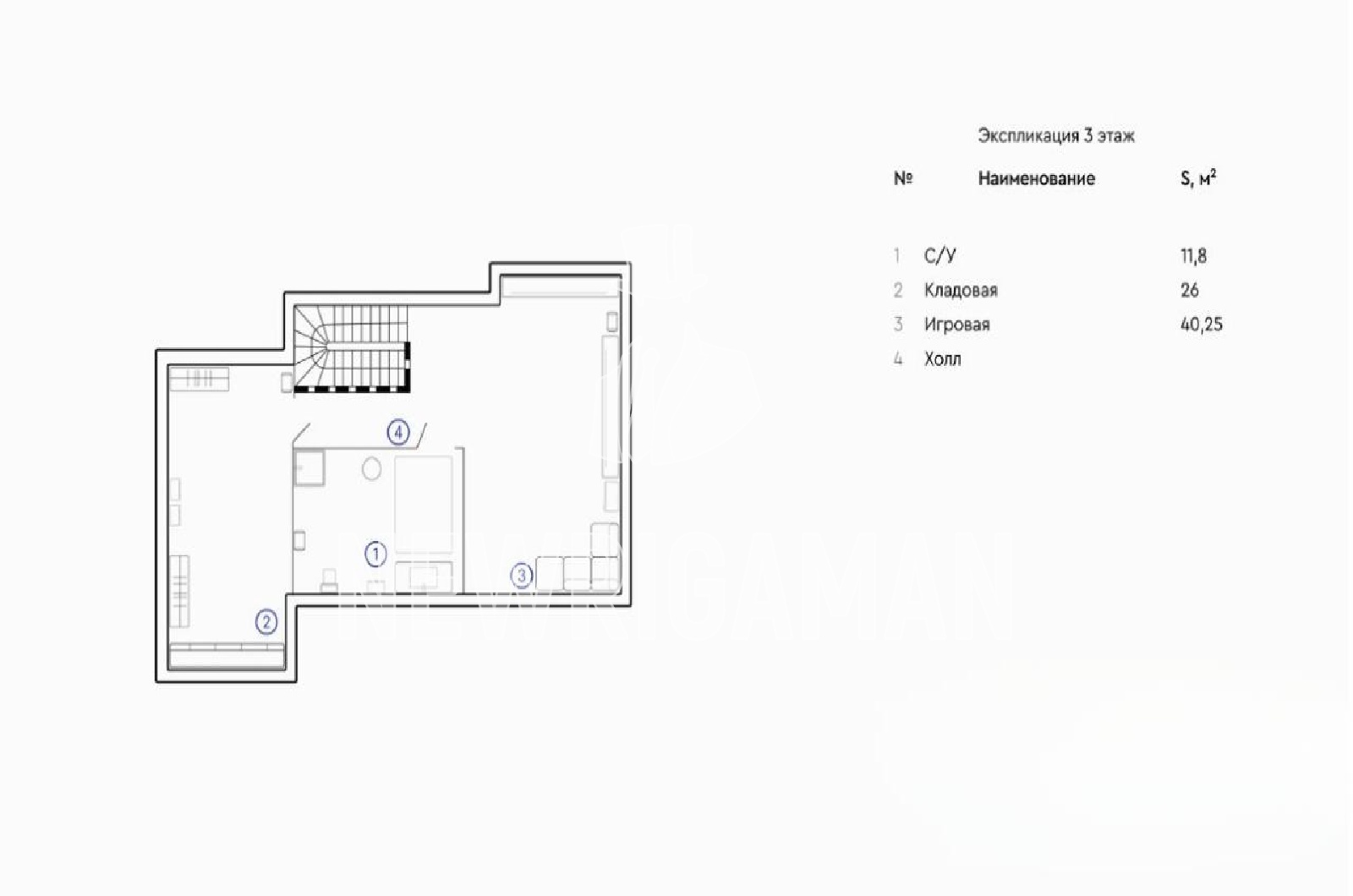 Планировка лота