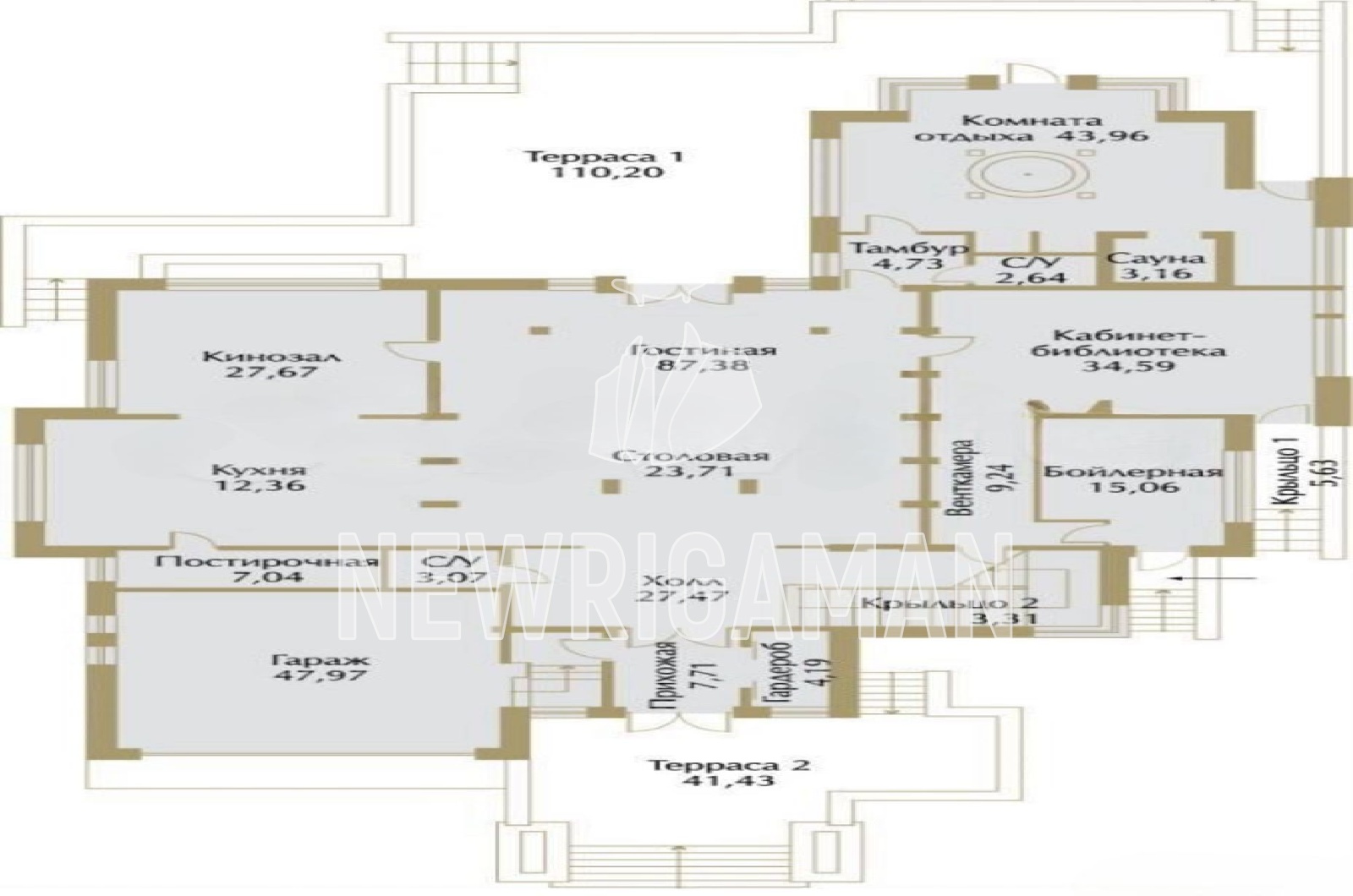Планировка лота