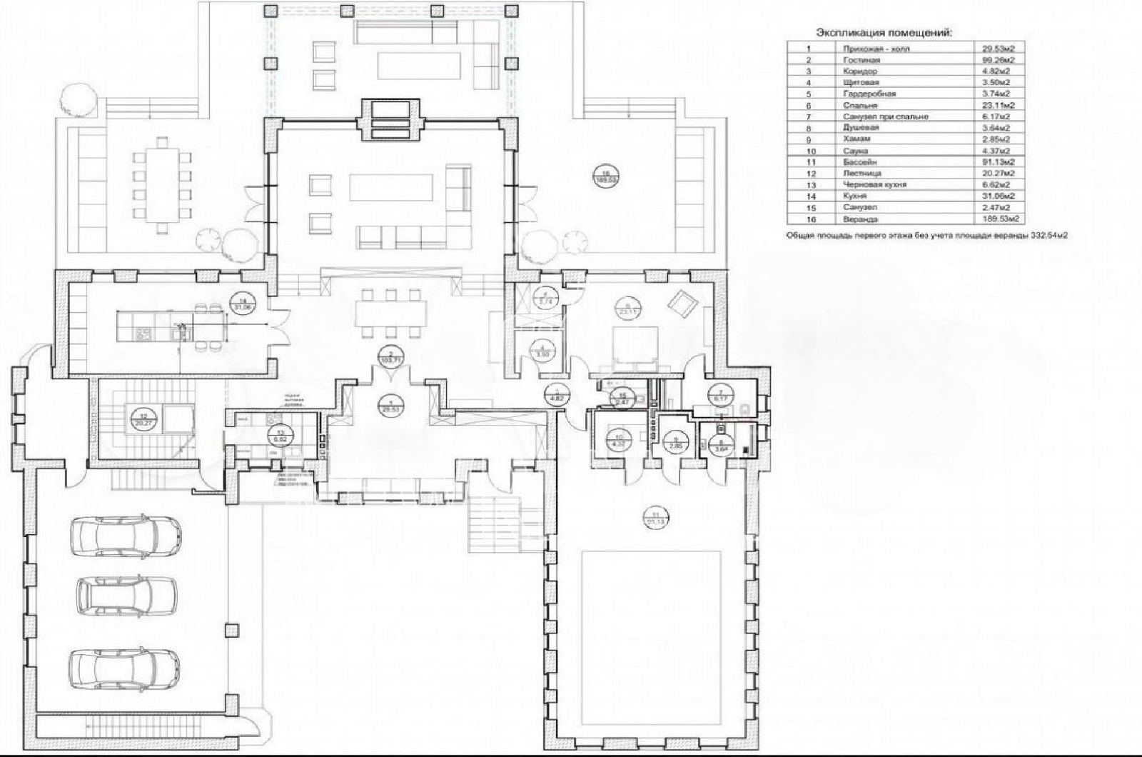 Планировка лота