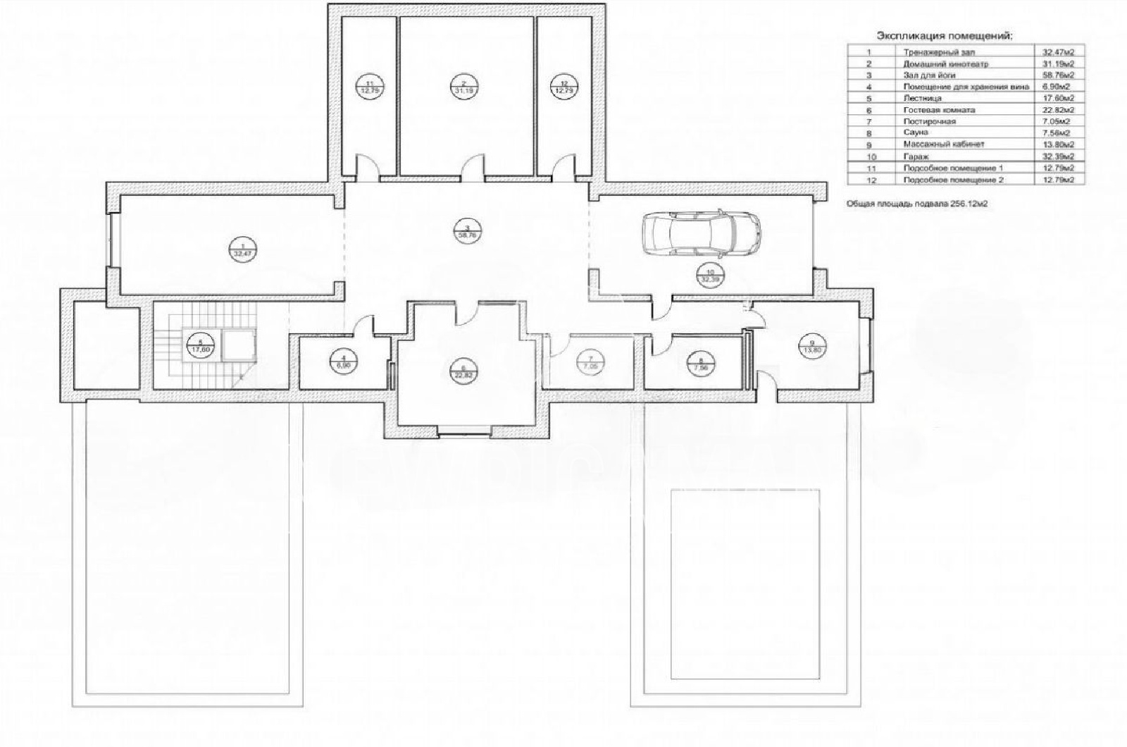 Планировка лота