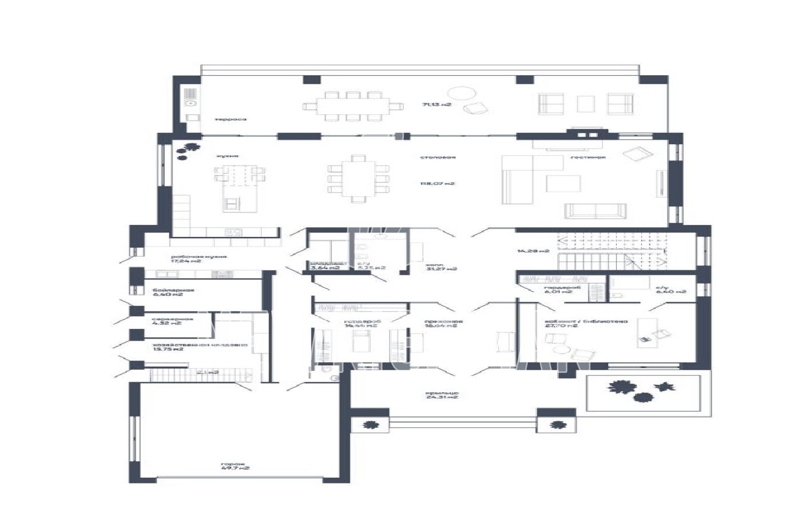 Планировка лота