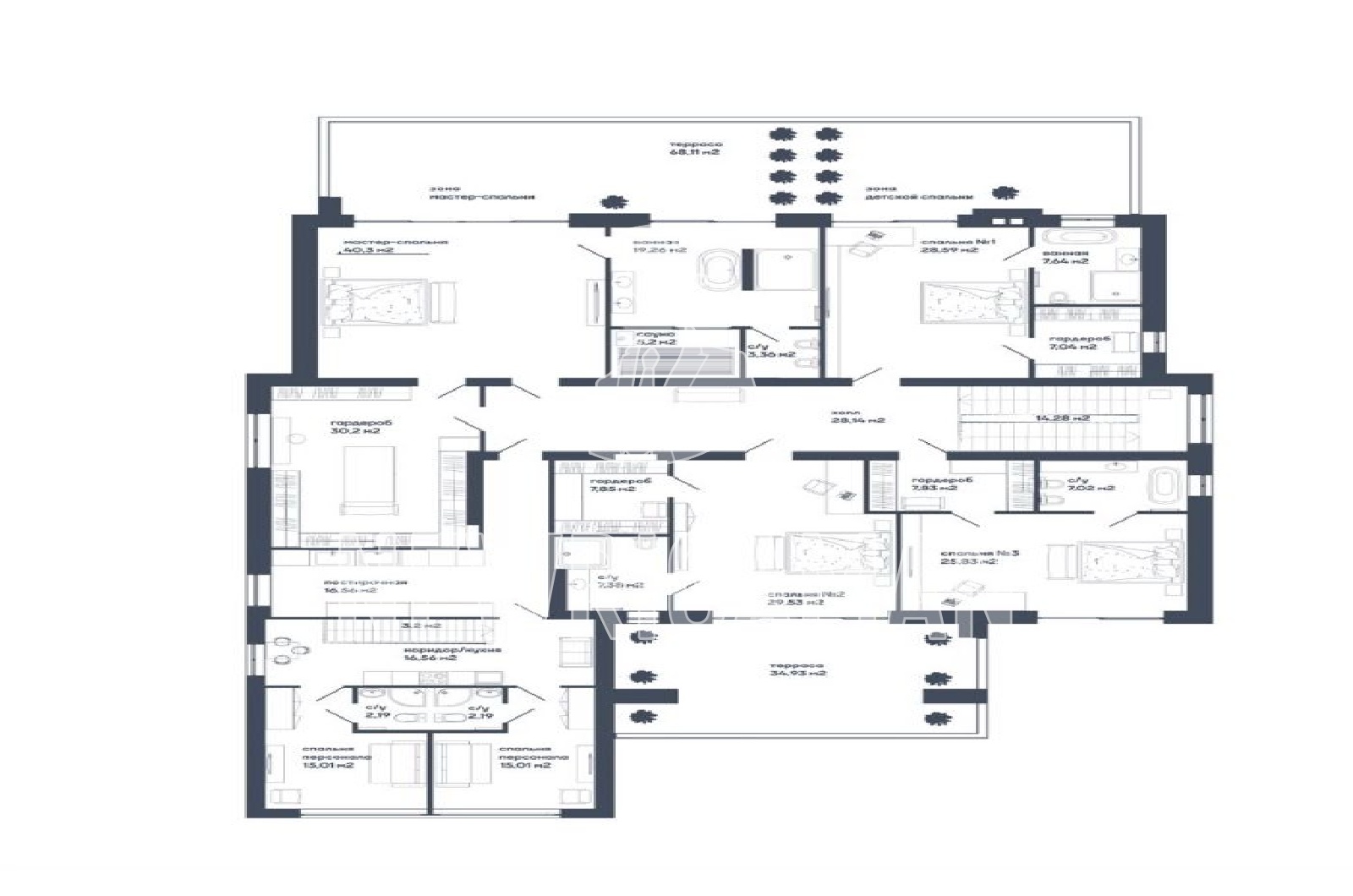 Планировка лота