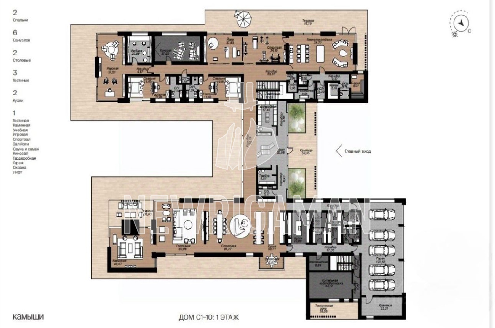 Планировка лота