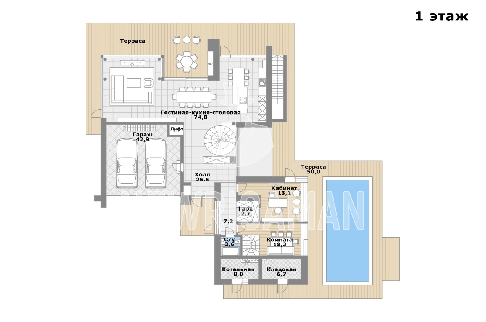 Планировка лота