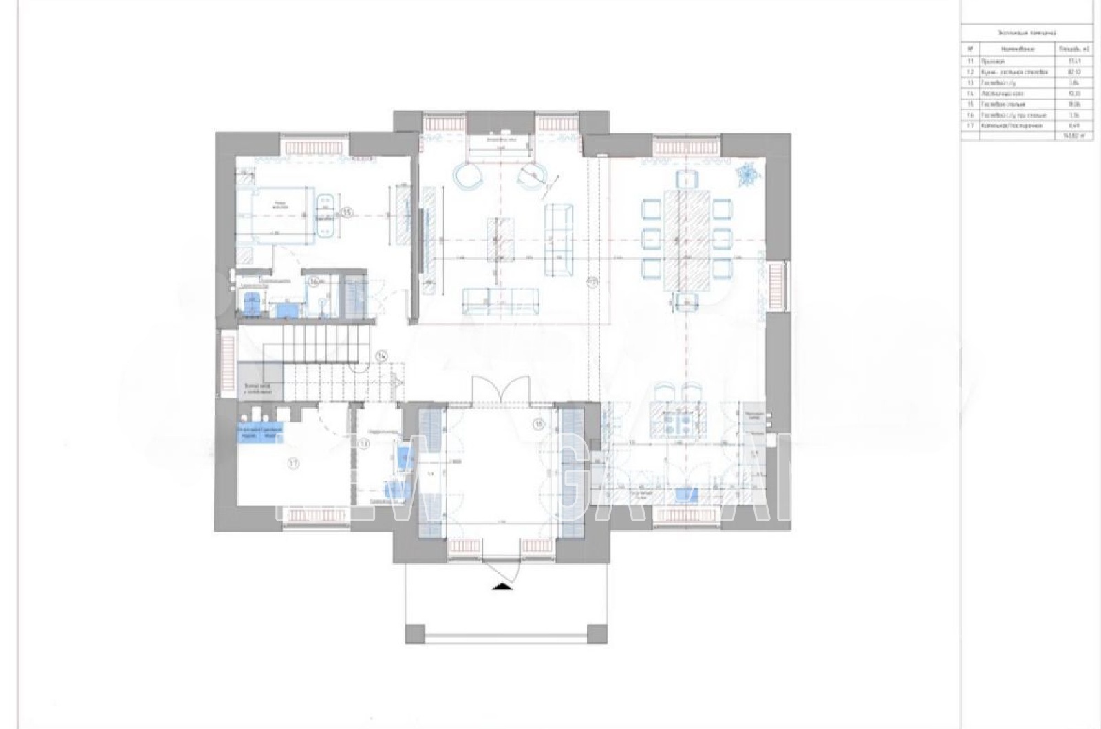 Планировка лота