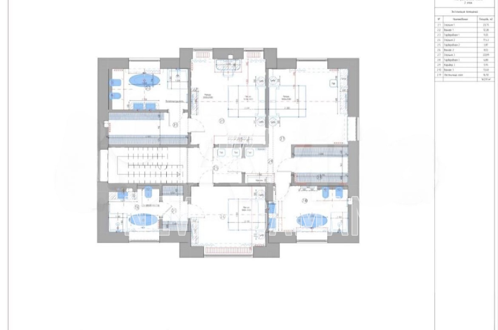 Планировка лота