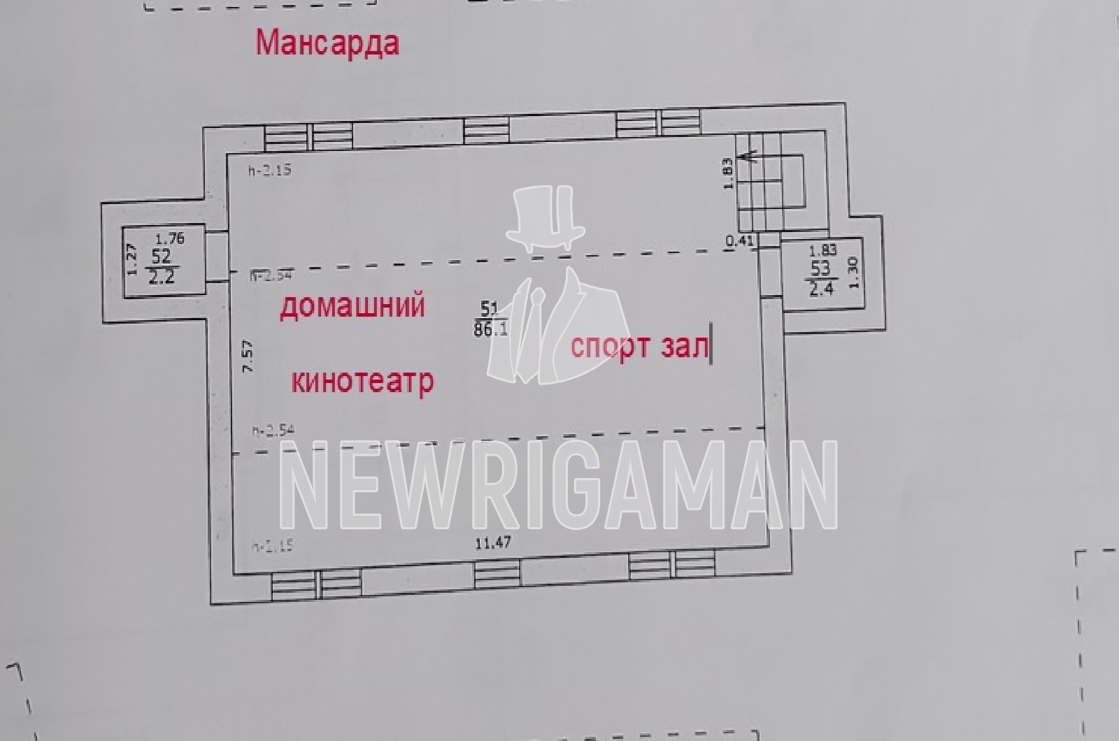 Планировка лота