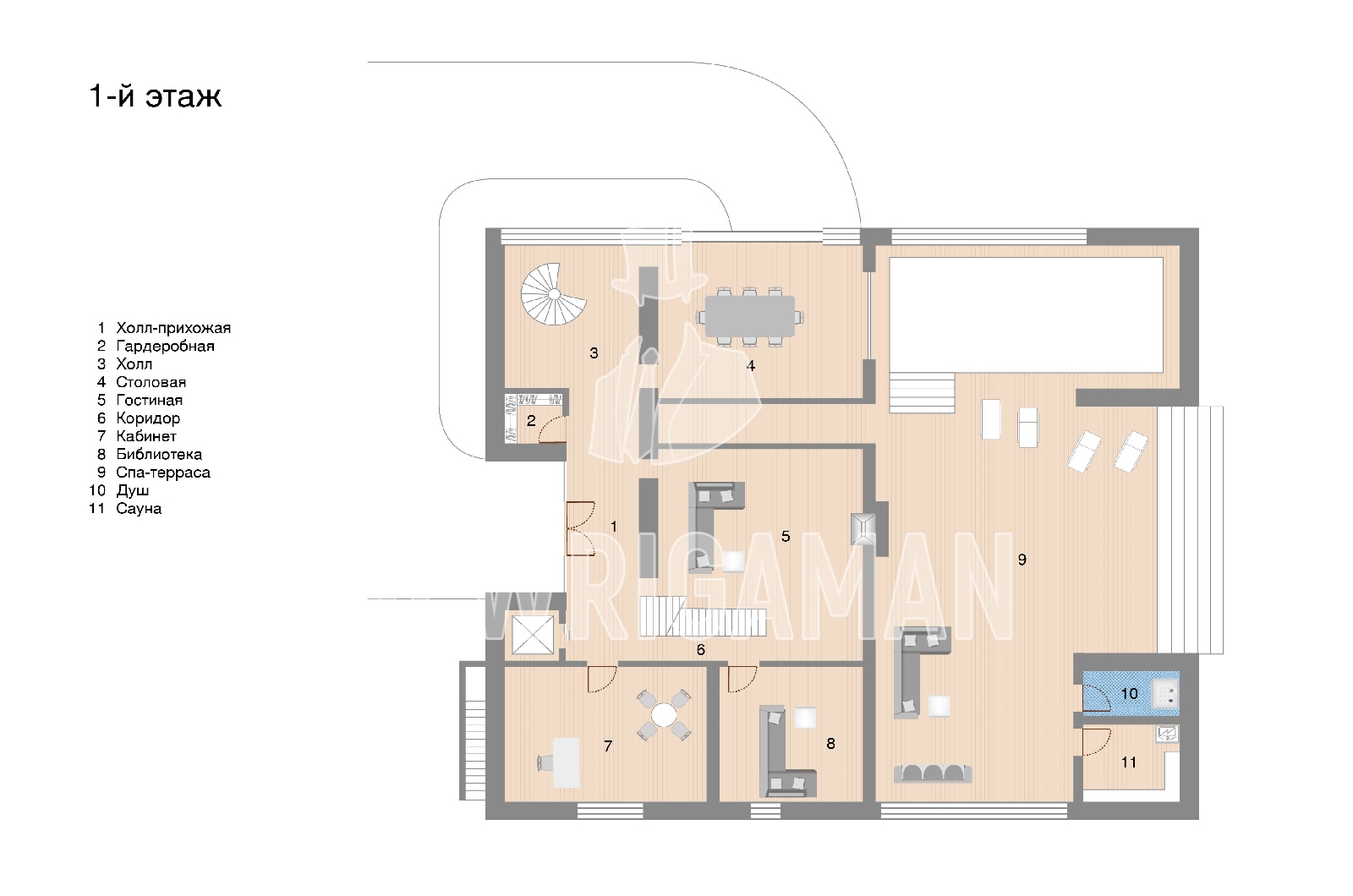 Планировка лота