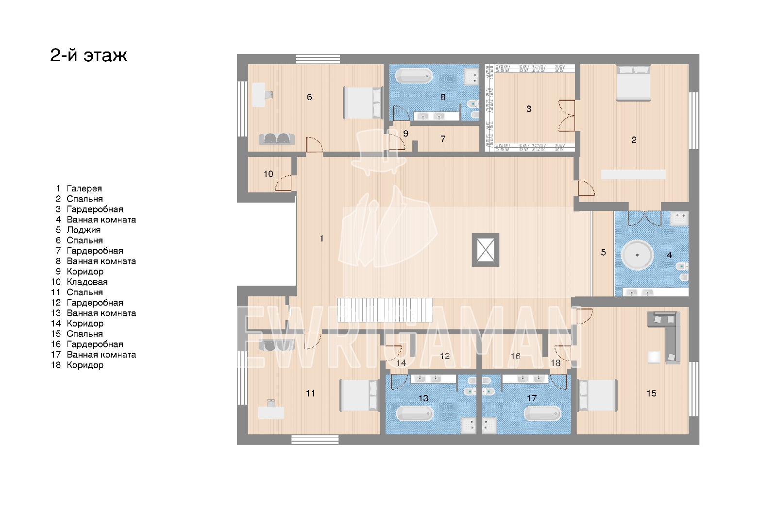 Планировка лота