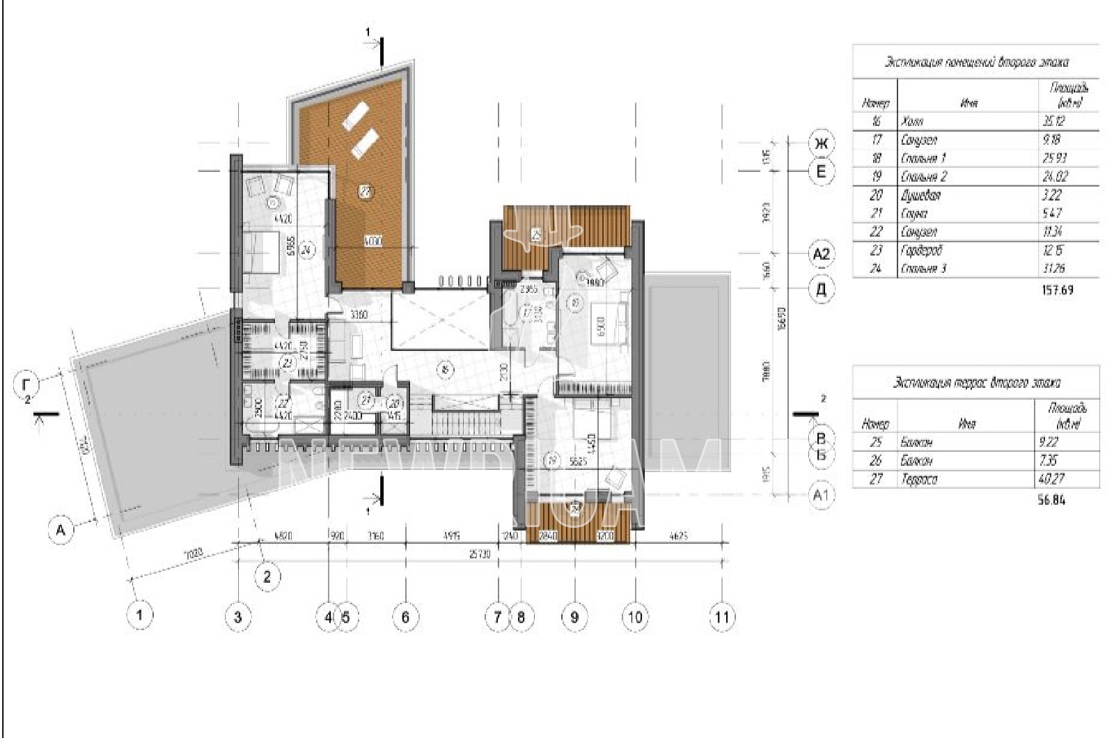 Планировка лота