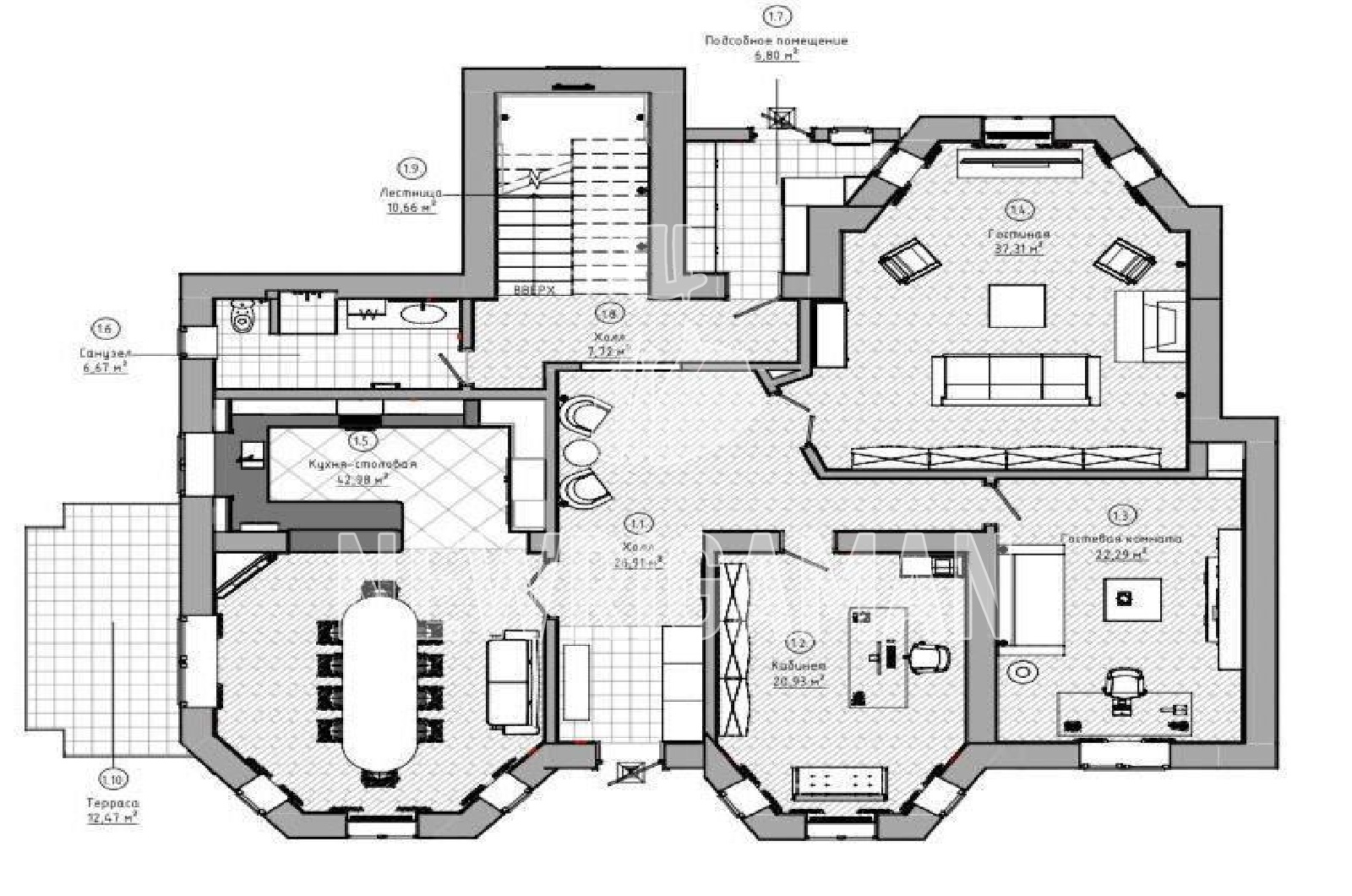 Планировка лота