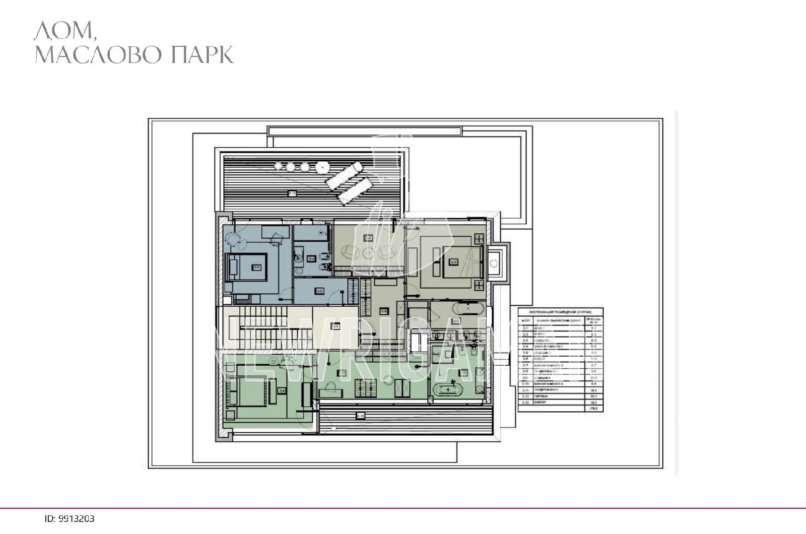 Планировка лота