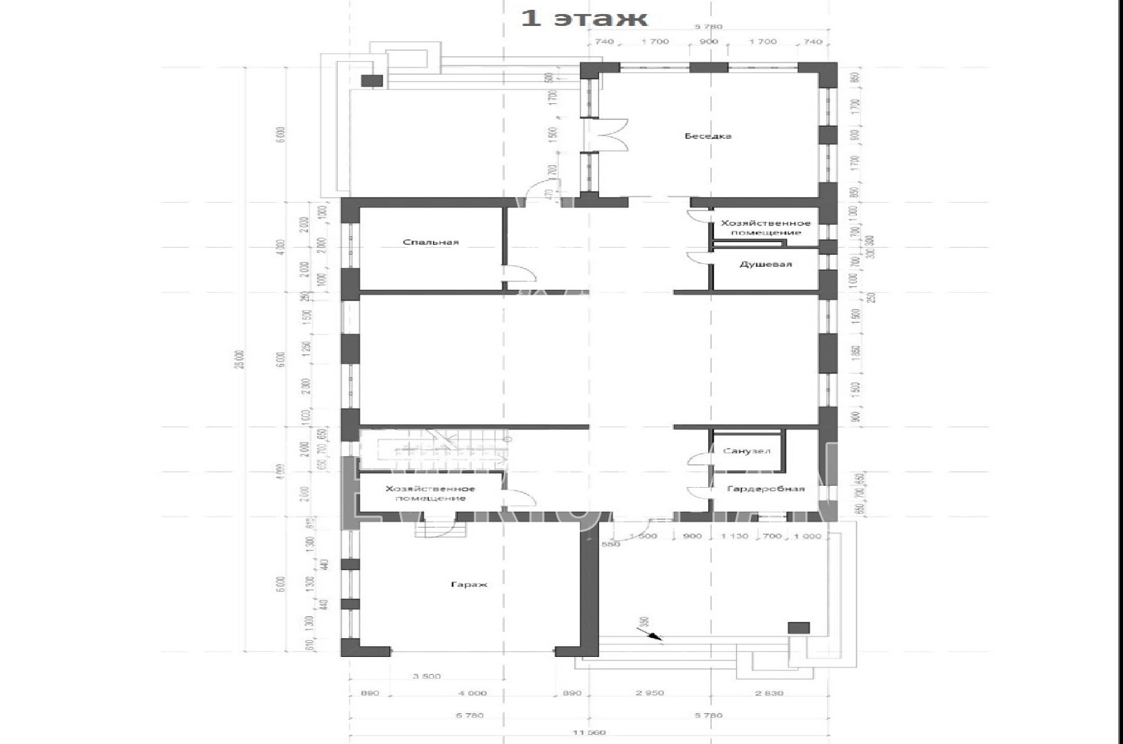 Планировка лота