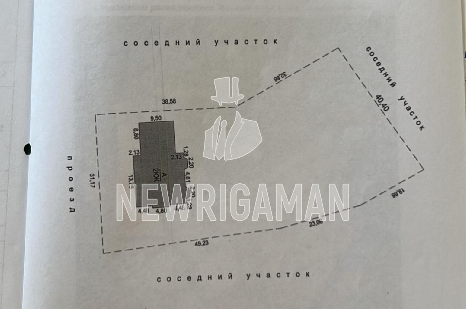 Планировка лота