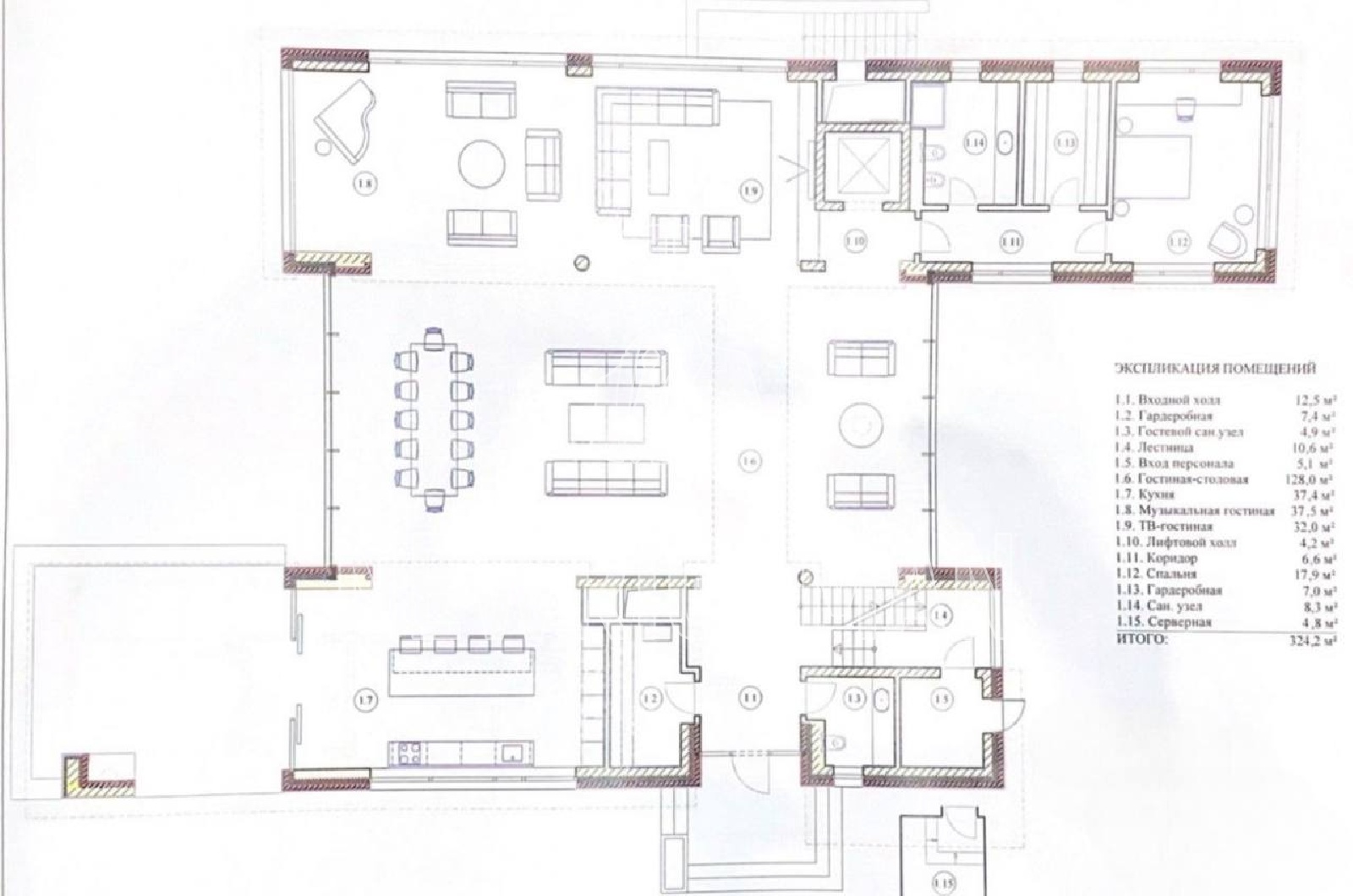 Планировка лота