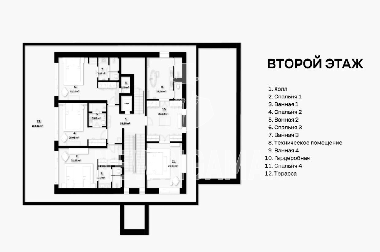 Планировка лота