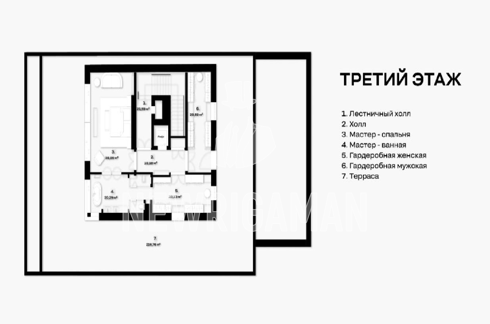 Планировка лота