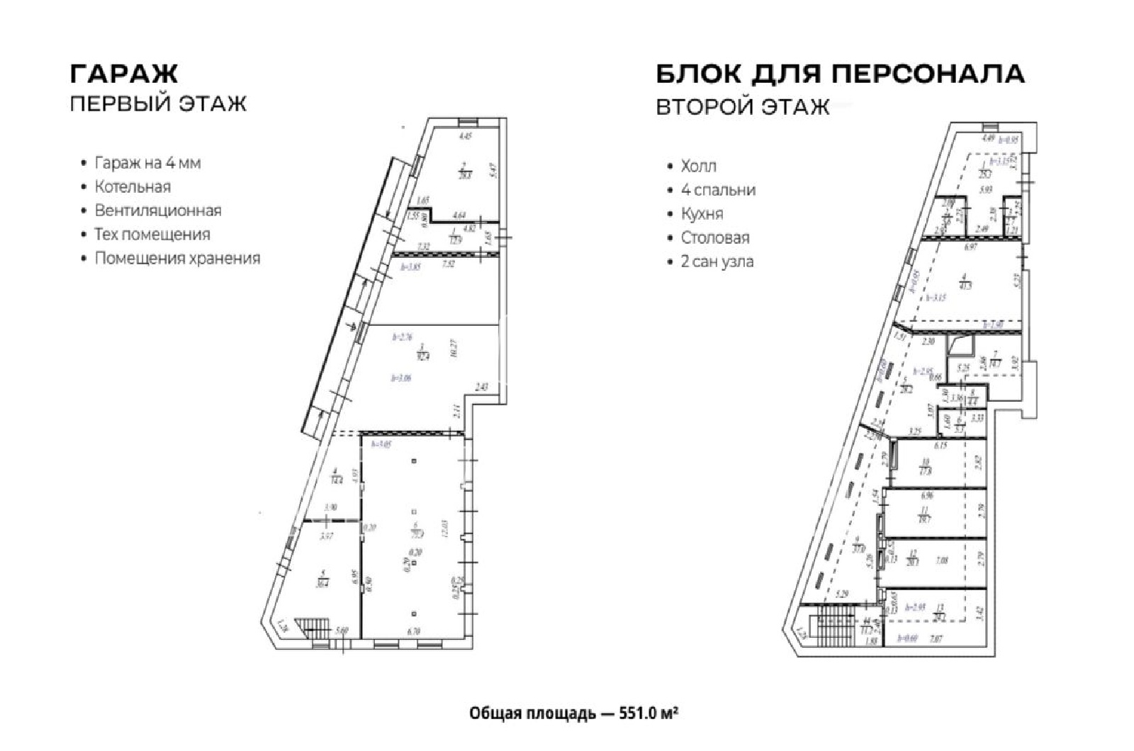 Планировка лота