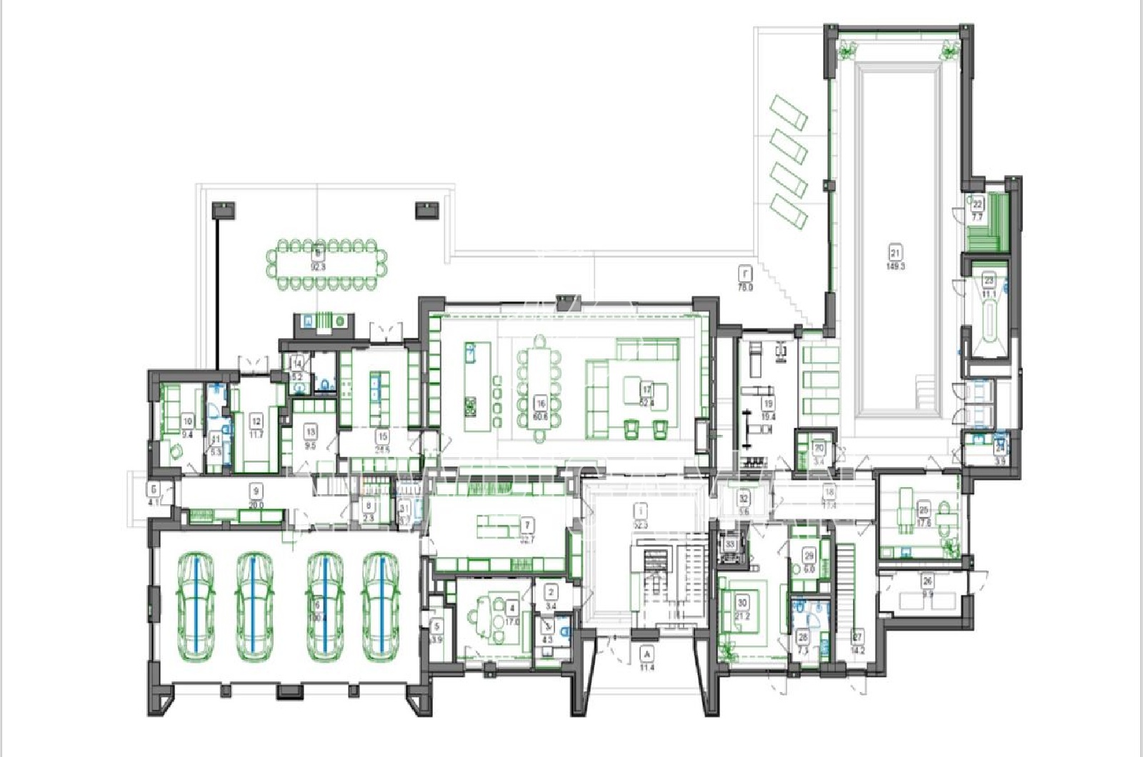 Планировка лота