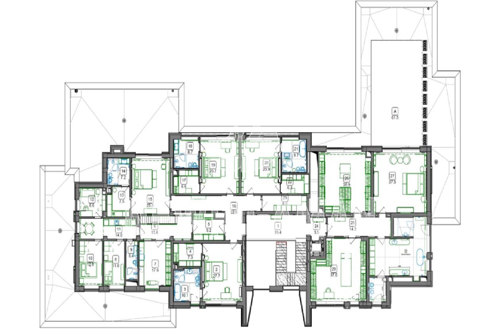 Планировка лота