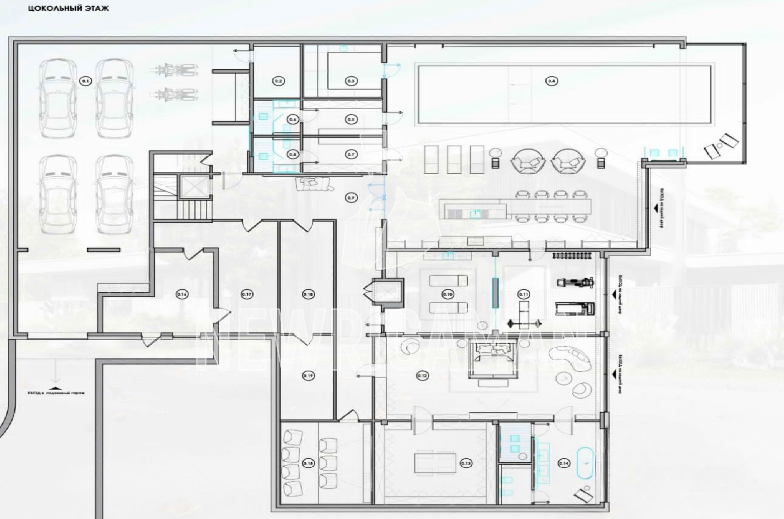 Планировка лота