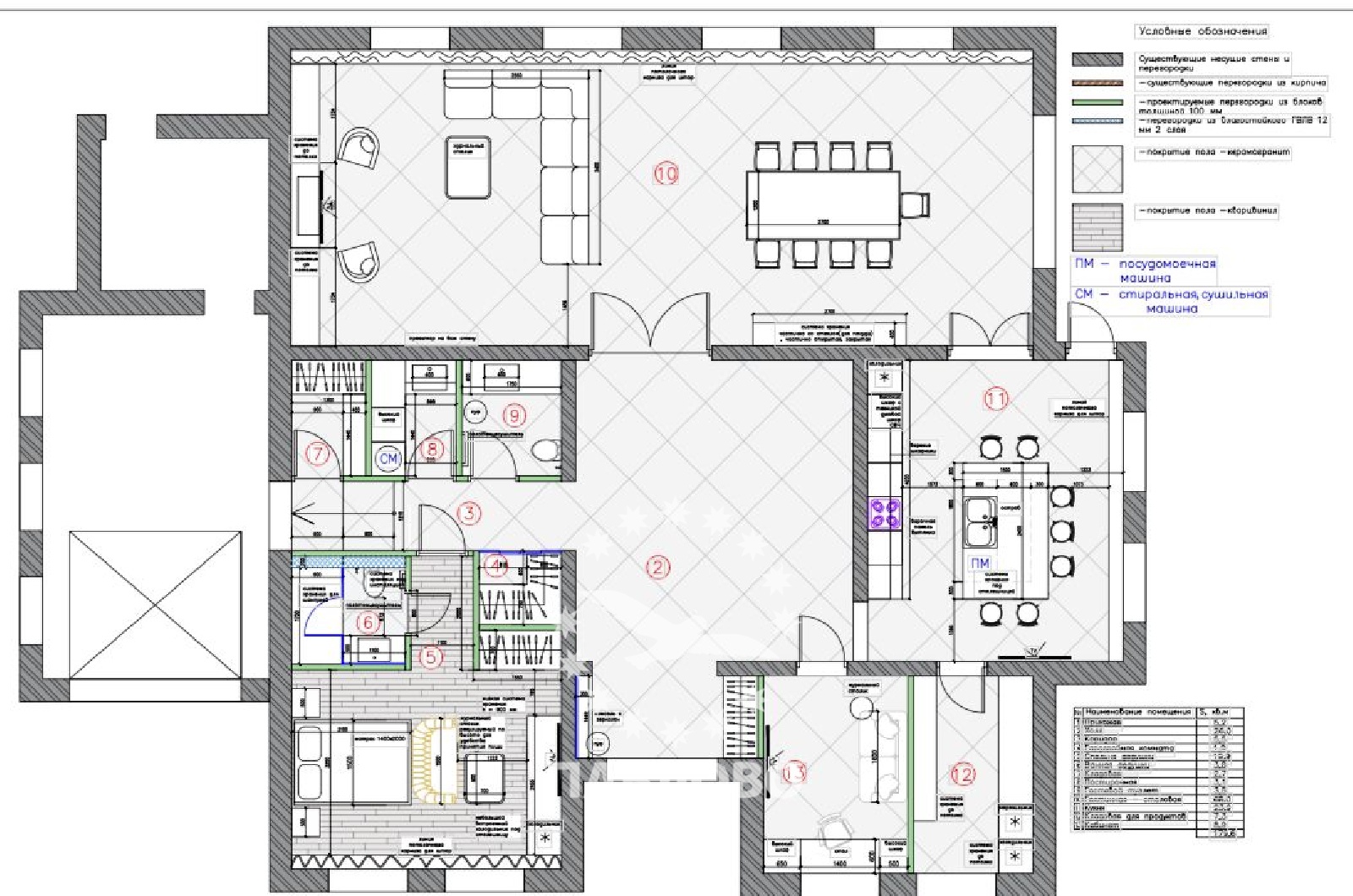 План помещения