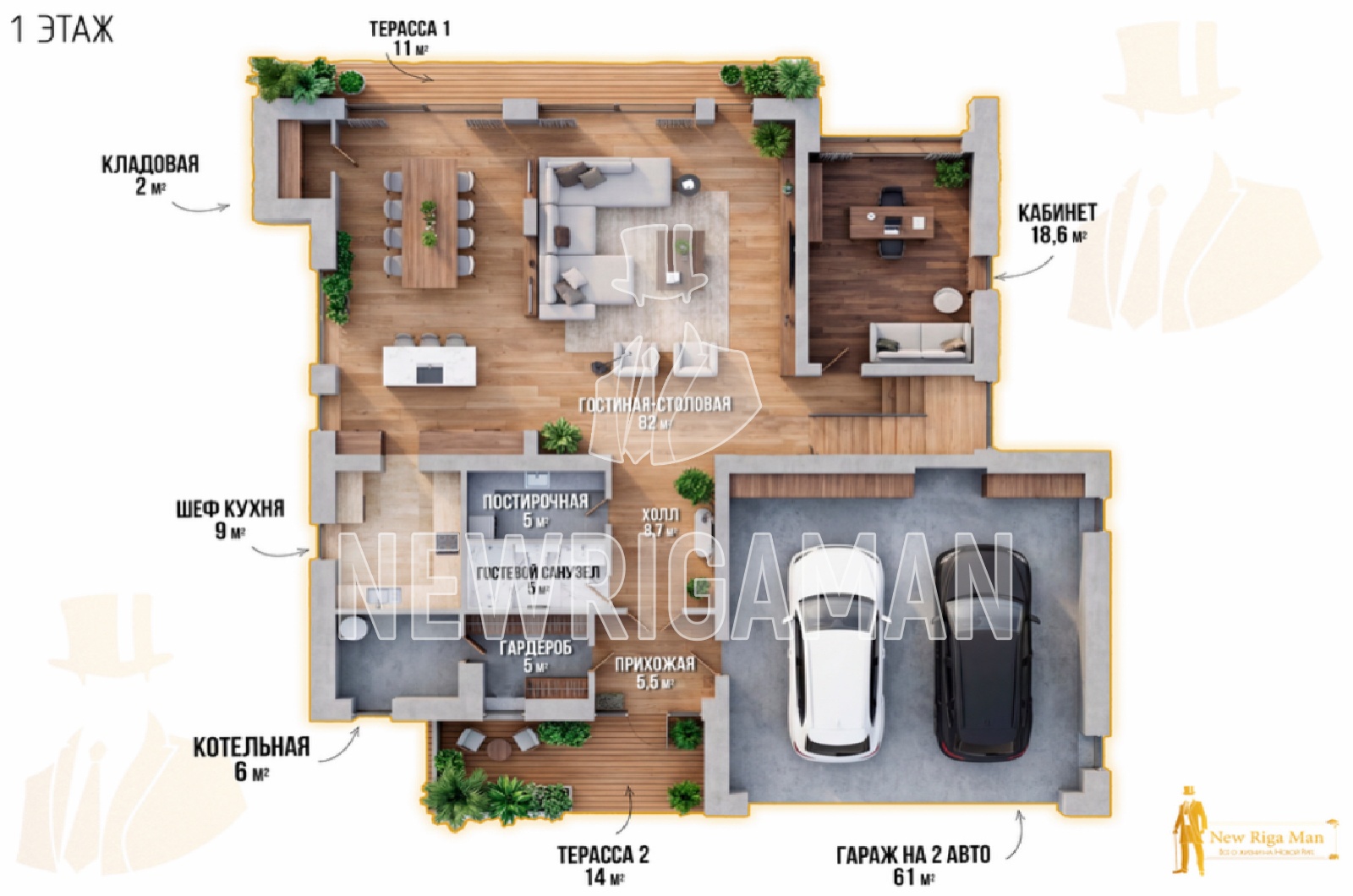 Планировка лота