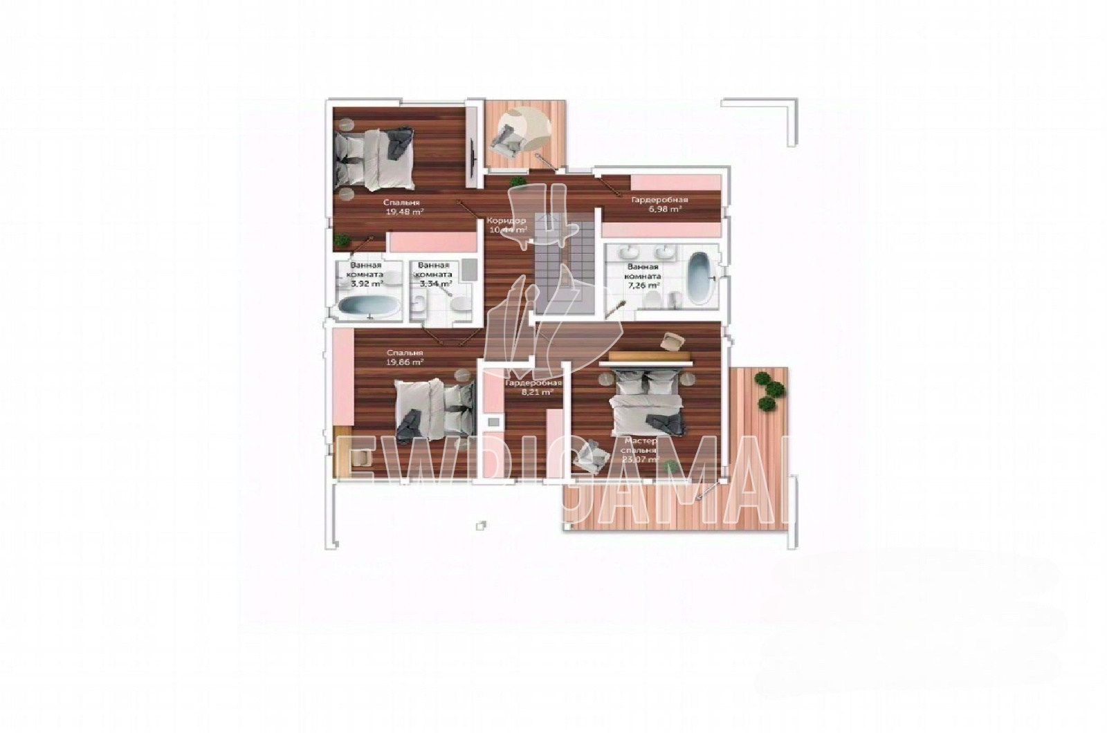 Планировка лота