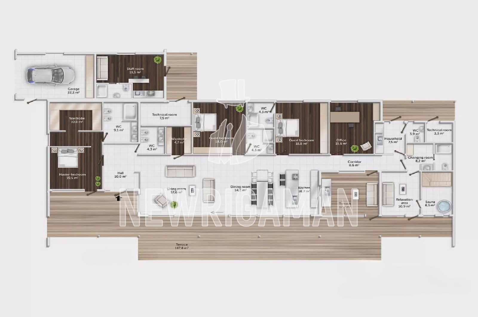 Планировка лота