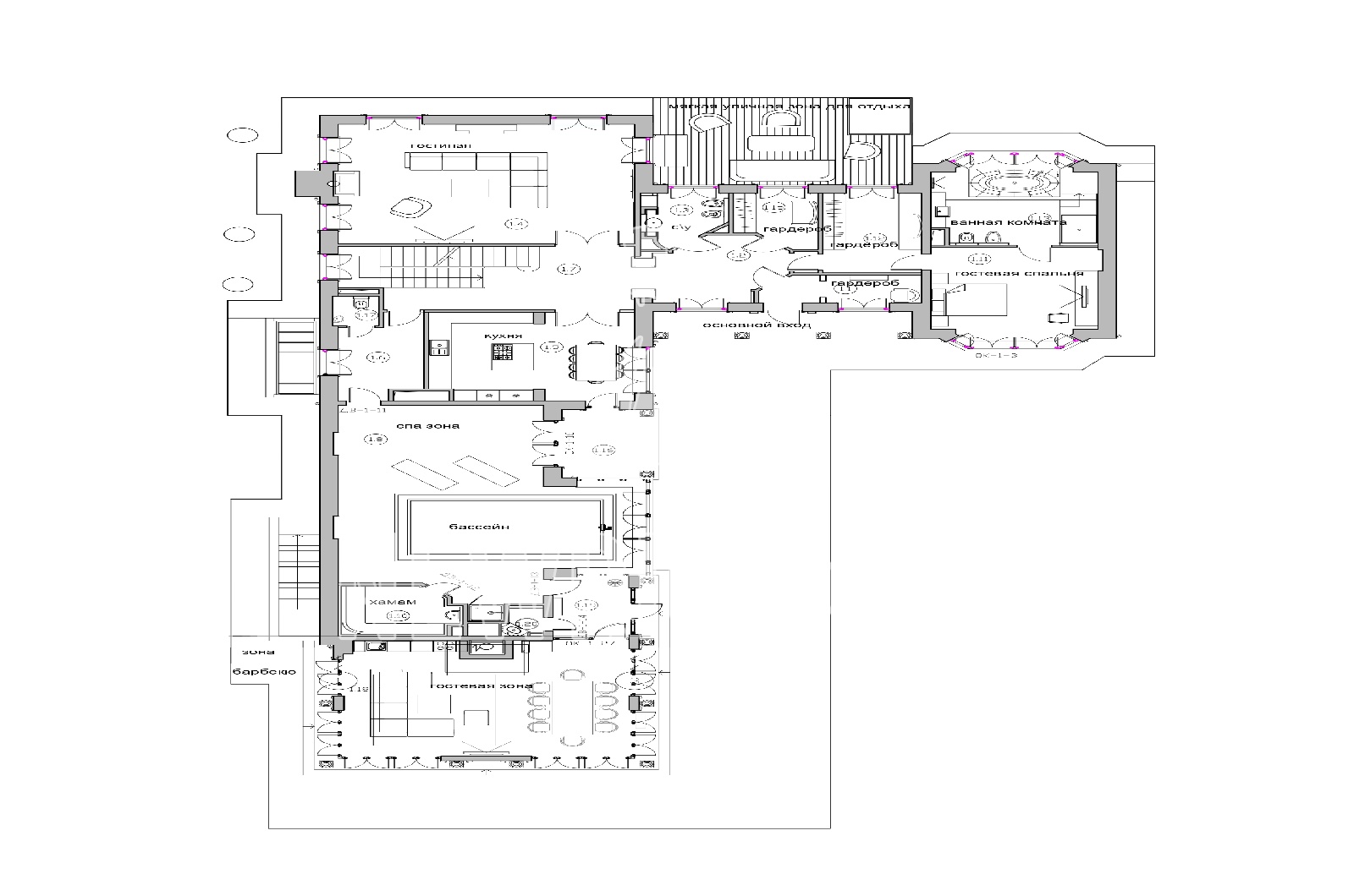 Планировка лота