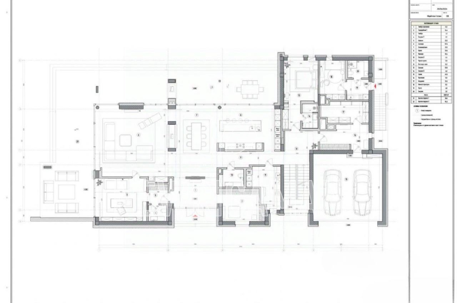 Планировка лота