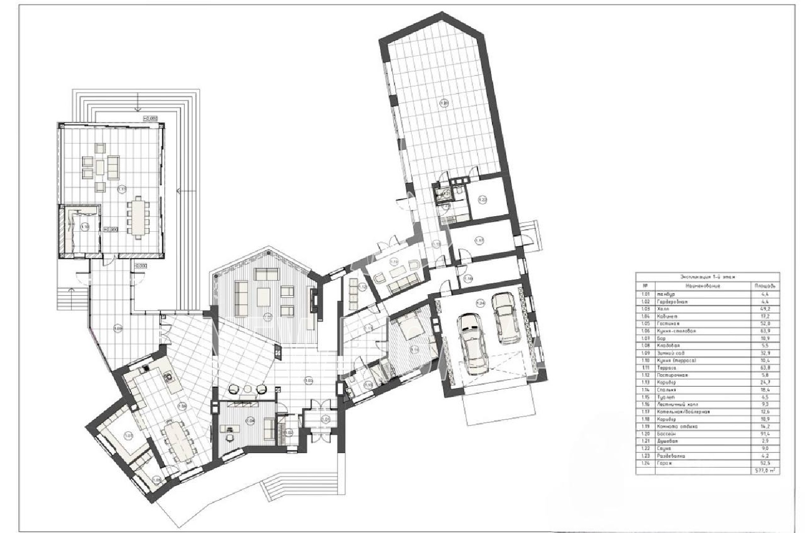 Планировка лота