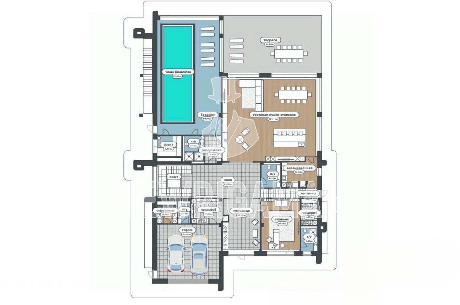 Планировка лота