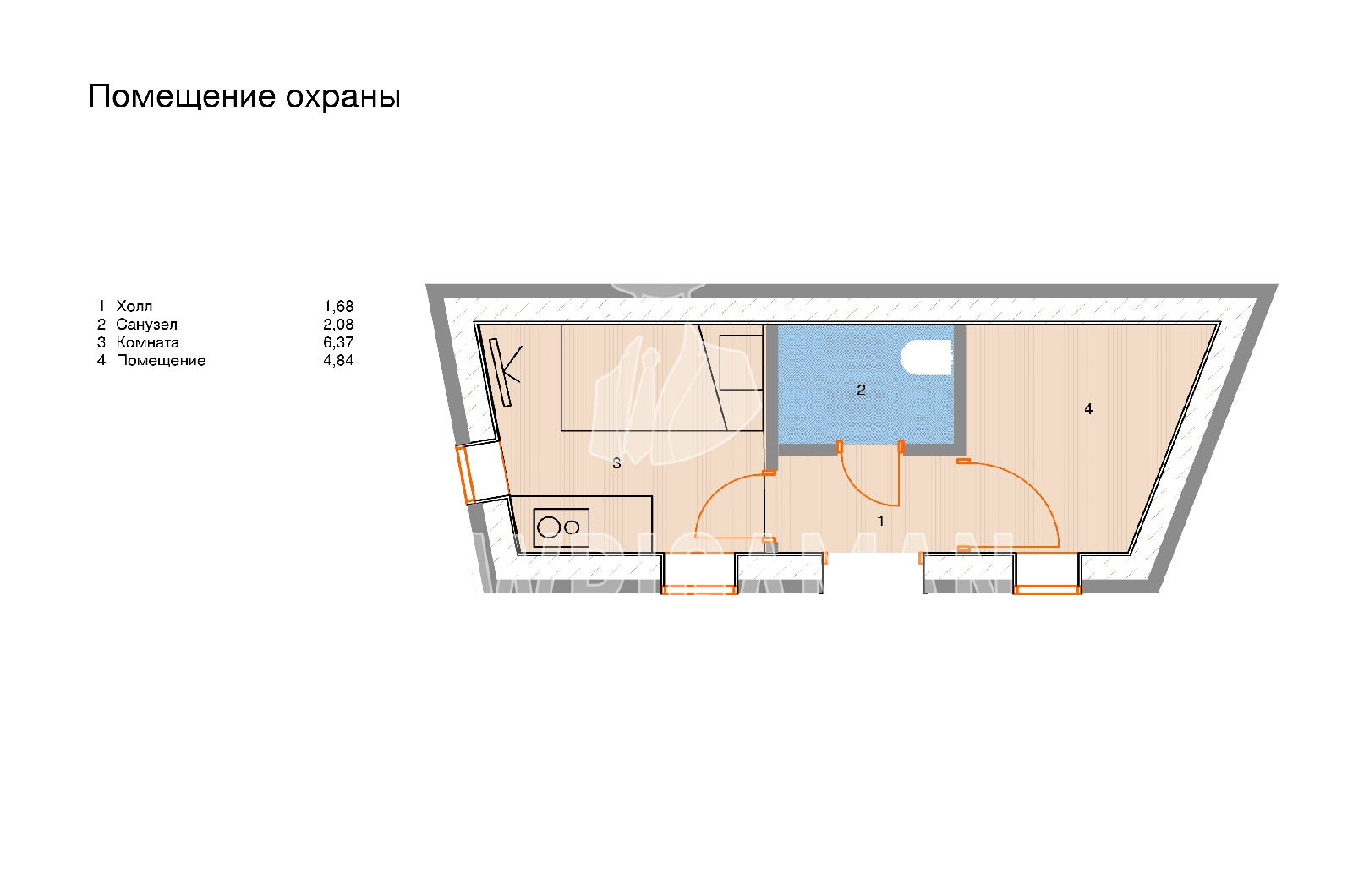 Планировка лота