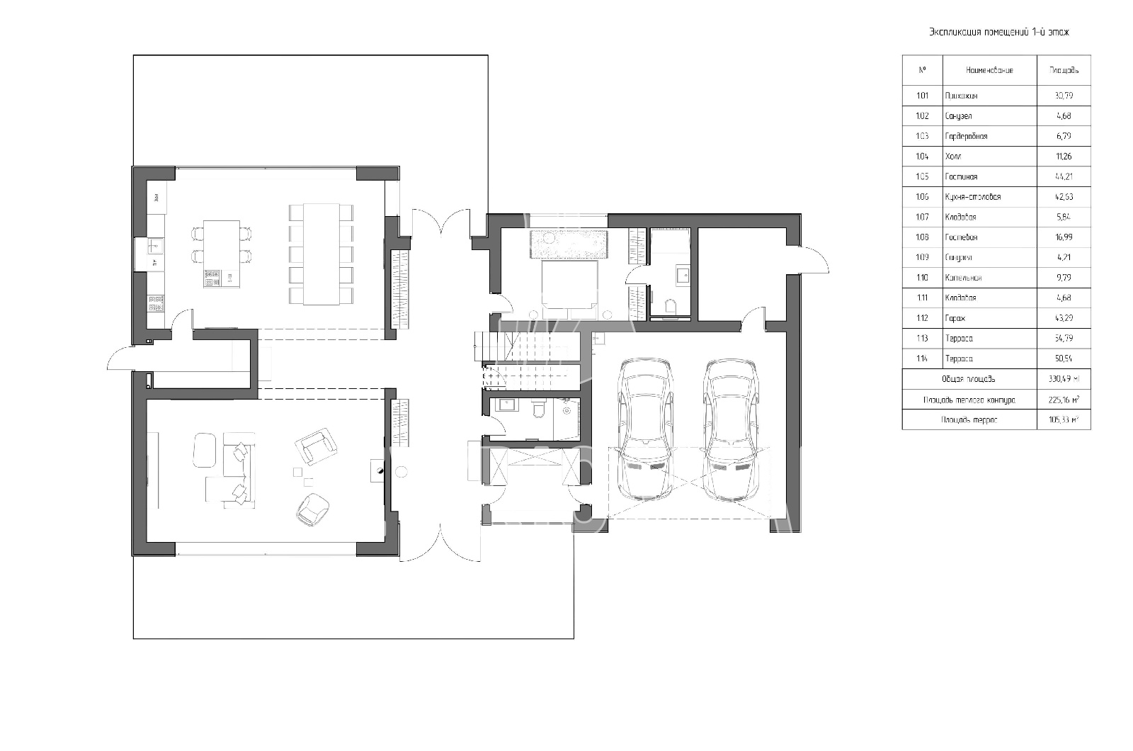 Планировка лота