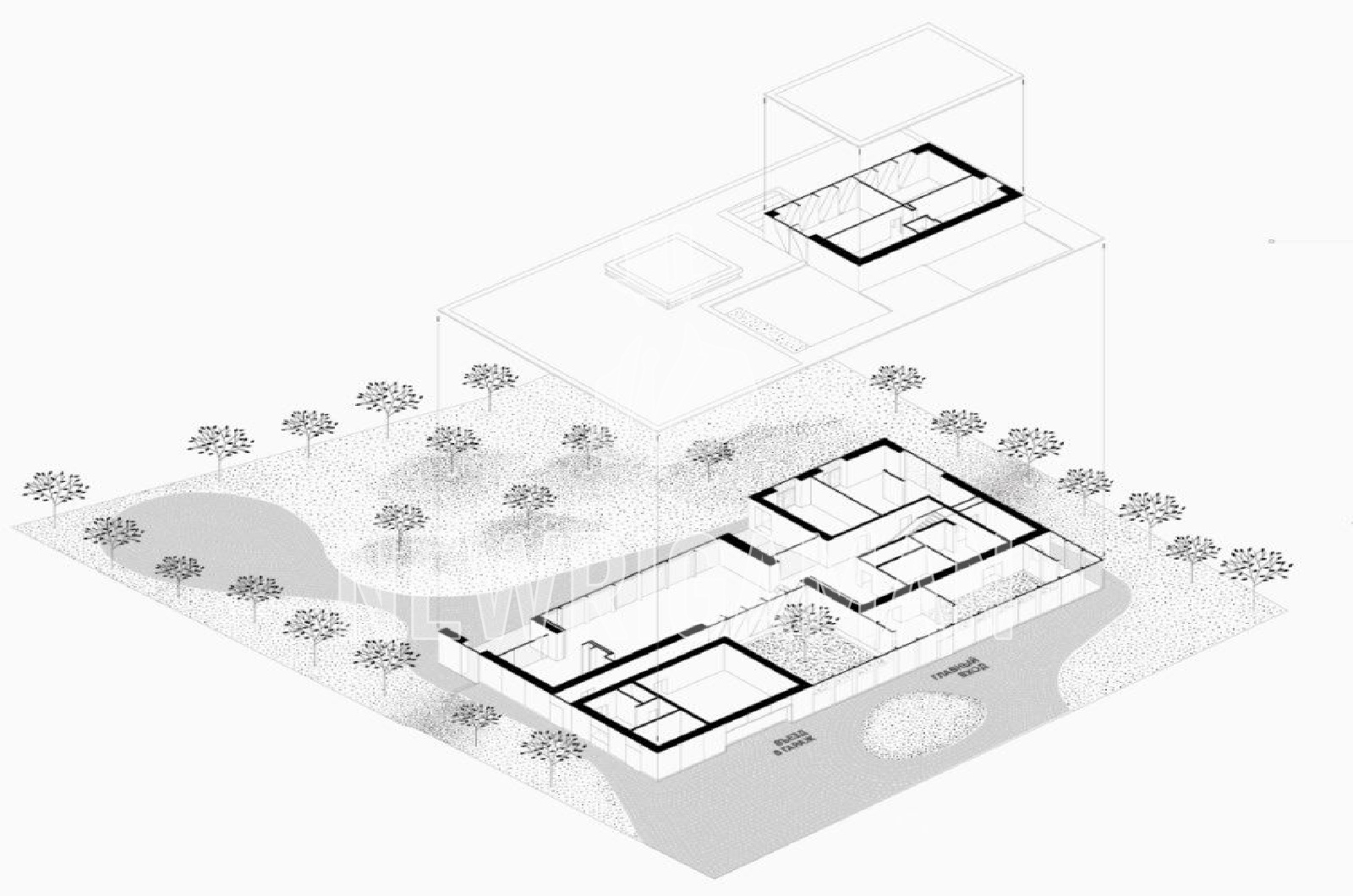 Планировка лота