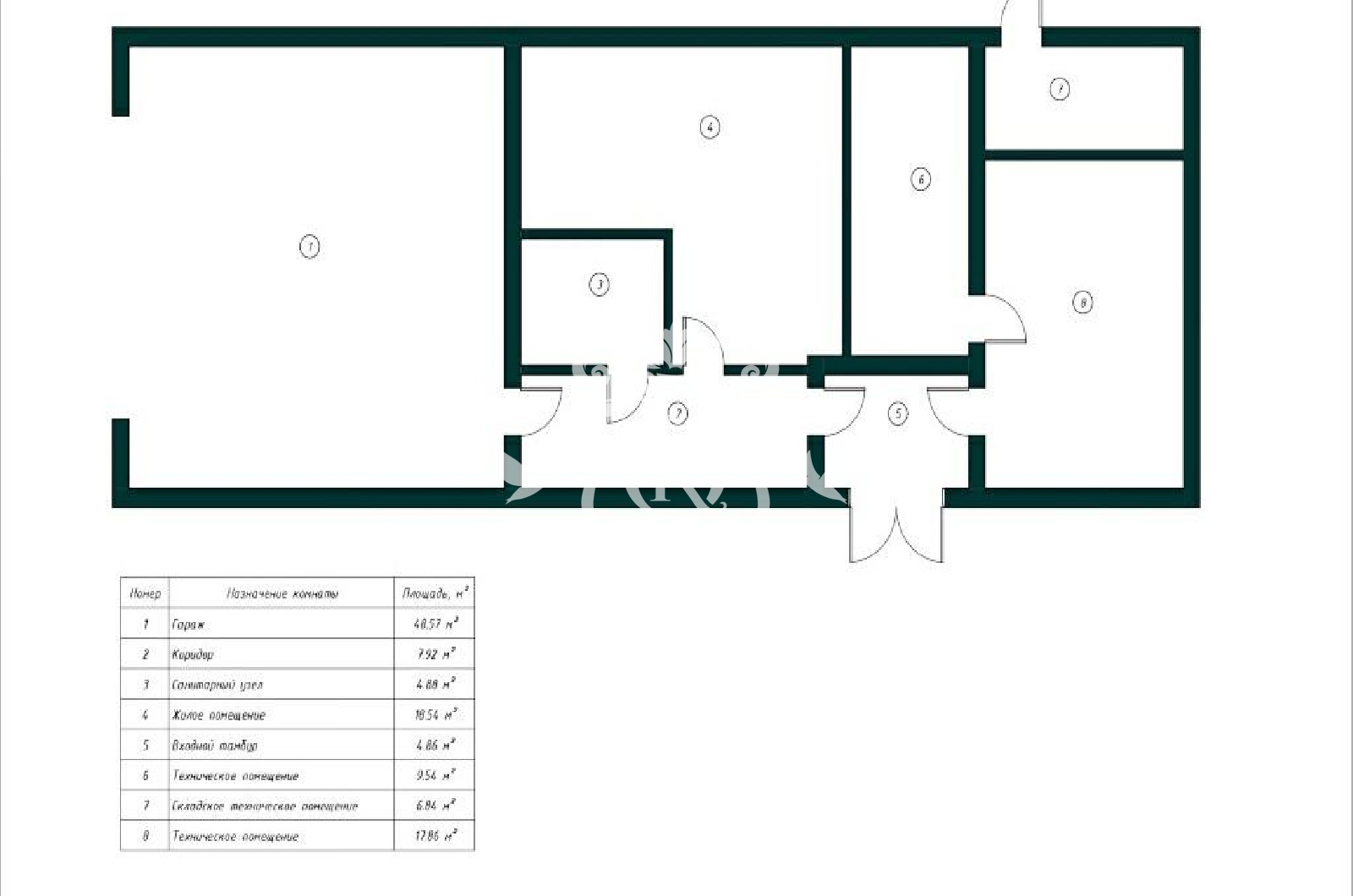 План помещения