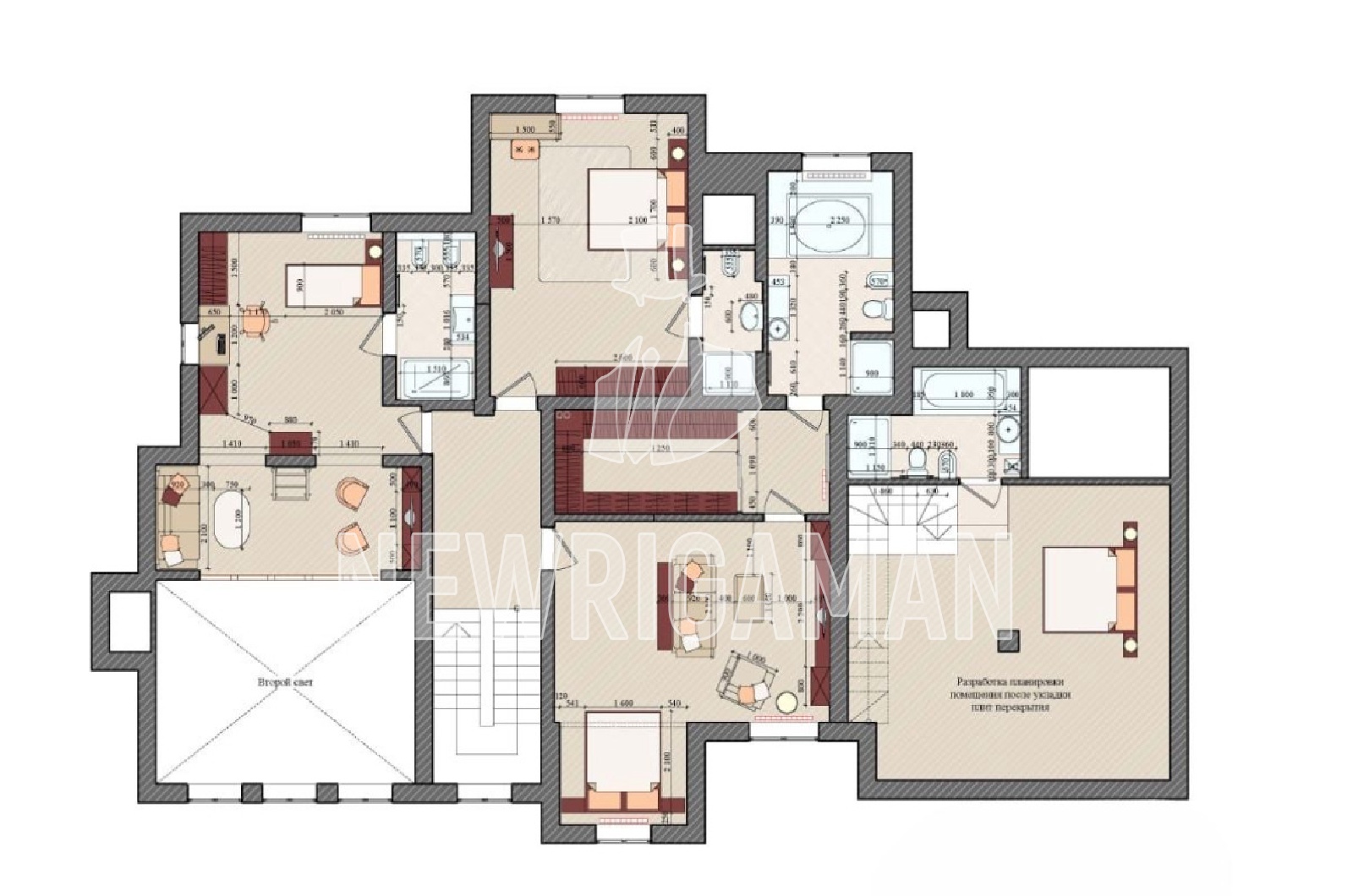 Планировка лота