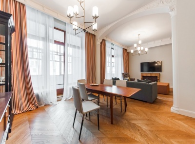 3 Комнаты, Городская, Аренда,  Дмитровский переулок, Listing ID 2539, Москва, Россия,