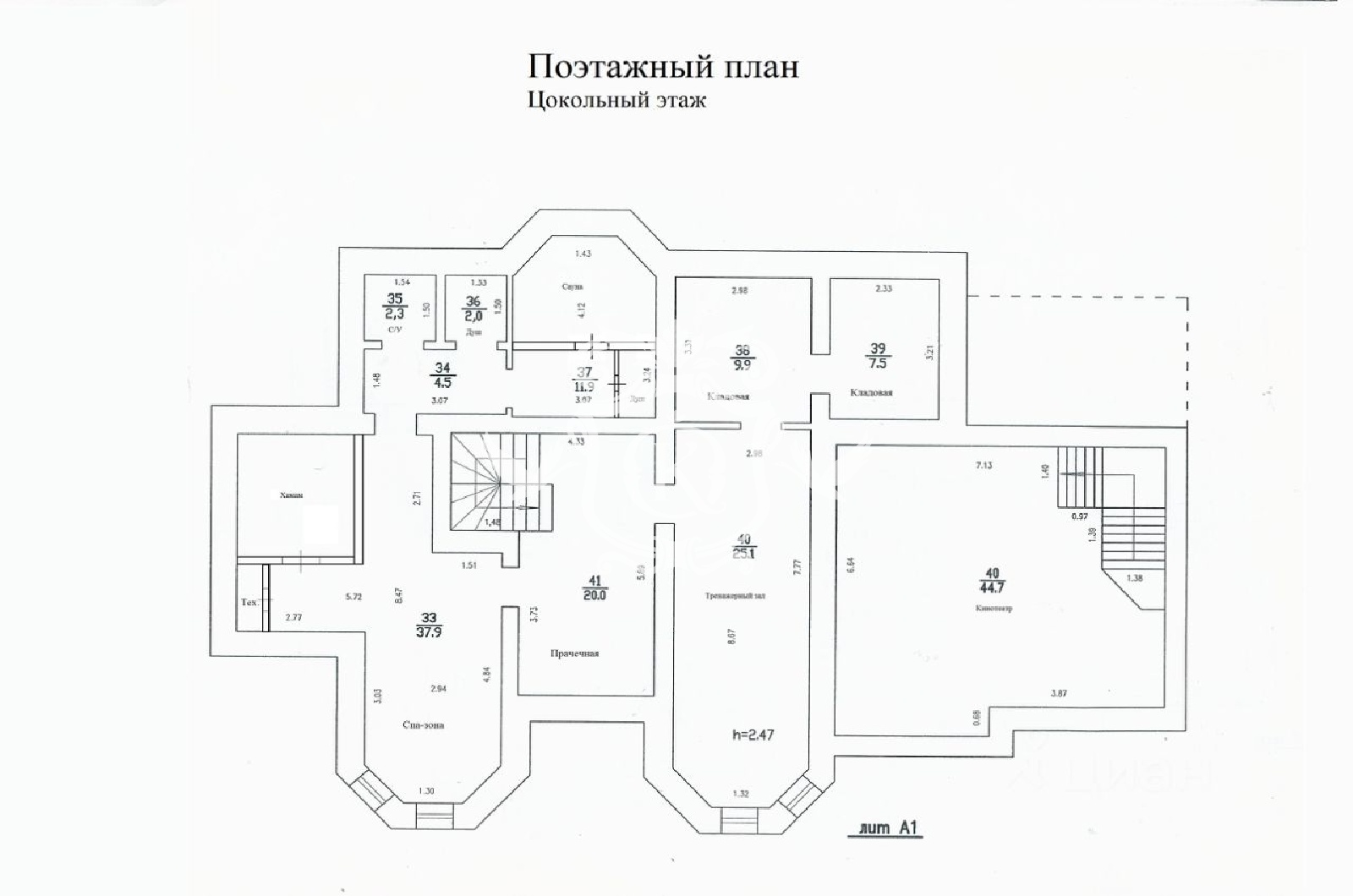 План помещения