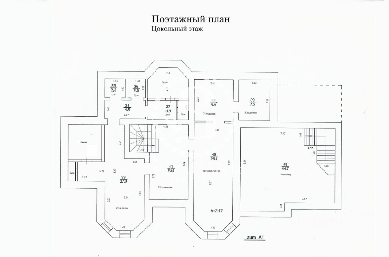 План помещения