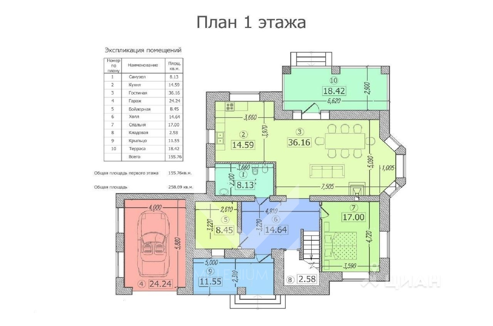 План помещения